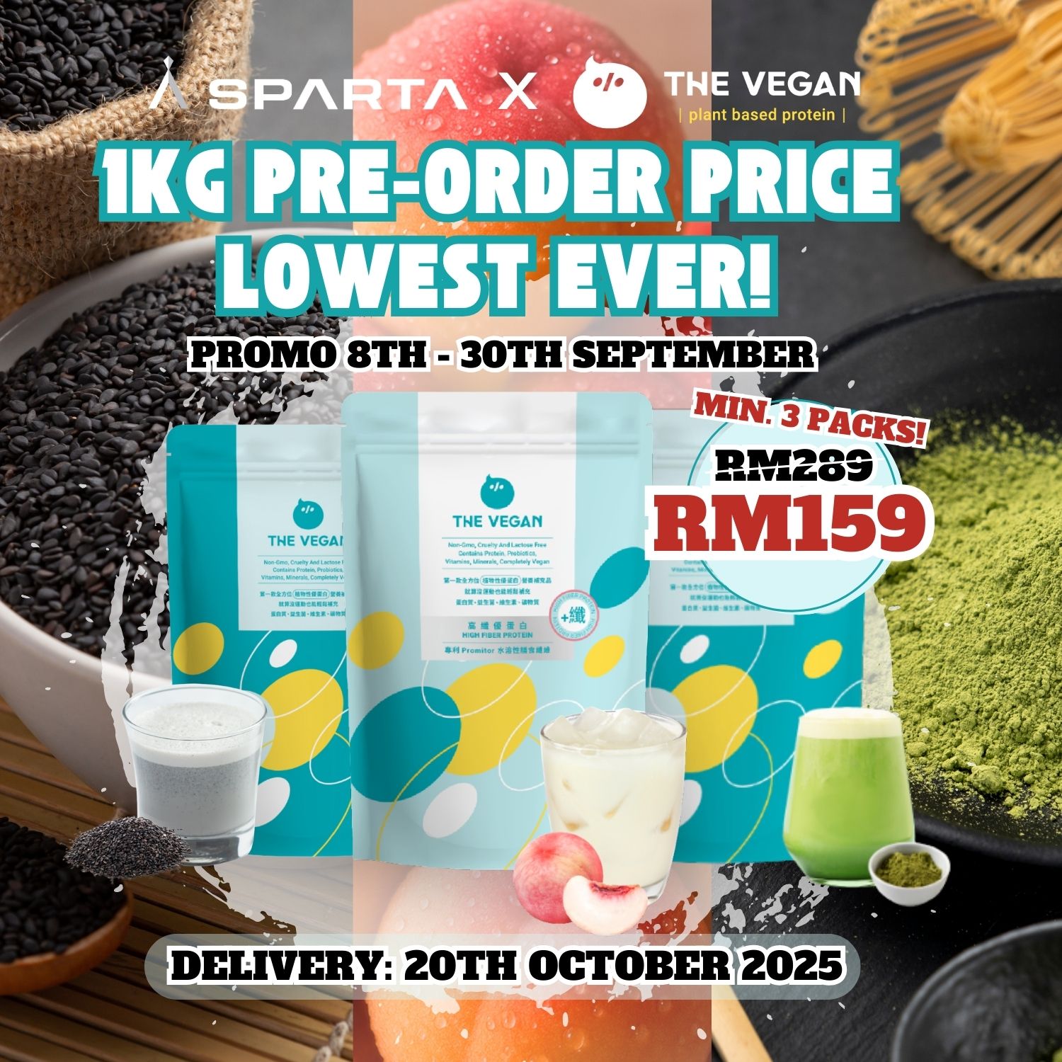 1kg Pre-Order Price — Just RM159!