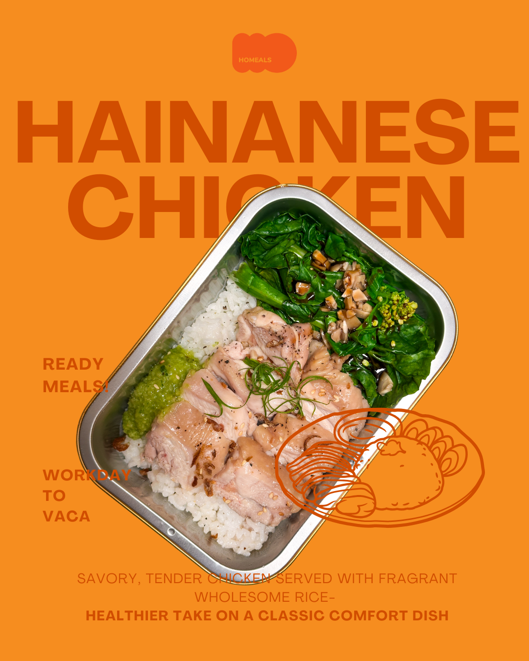 Hainanese Chicken Rice