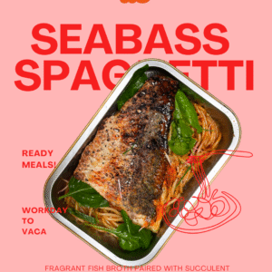 Seabass Tom Yum Spaghetti