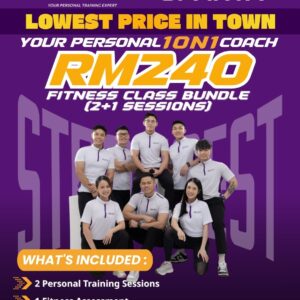 <span style="color: purple;">Sofit Fitness |Ambang Botanic |1 on 1 coach - 2+1 Session </span>