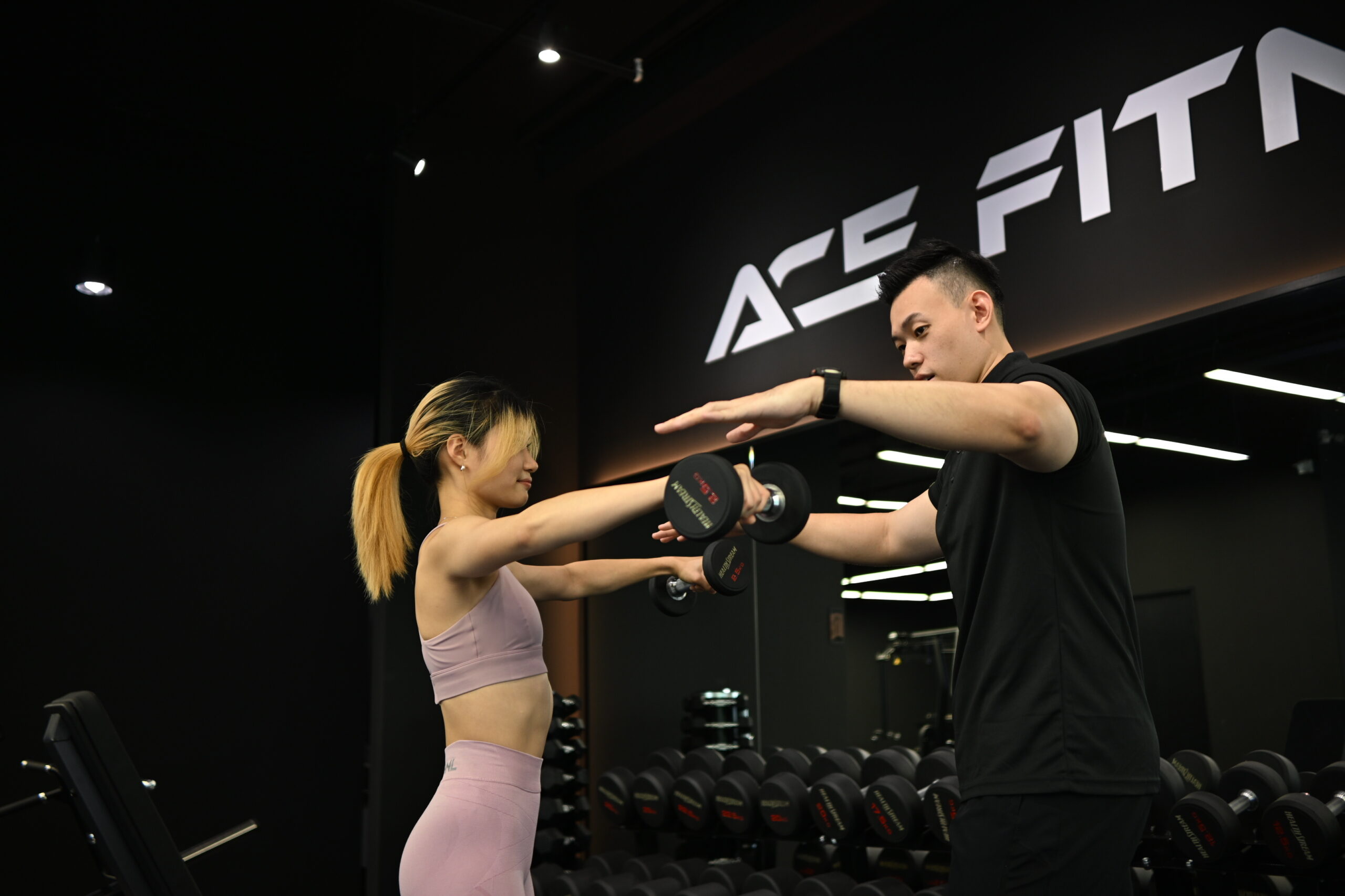 <span style="color: purple;">ACE Fitness |Cheras |1 on 1 coach - 2 Session </span> - Image 13