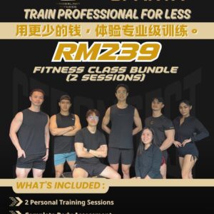 <span style="color: purple;">Crosslimit Fitness |Bukit Jalil |1 on 1 coach - 2  Session</span>