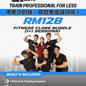 <span style="color: purple;">Mammoth Fitness |Petaling Jaya |1 on 1 coach - 1+1 Session</span>